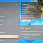 alt: Menu Cài đặt Chung trên Smart TV LG cho phép kiểm tra và điều chỉnh quyền riêng tư, cho thấy tùy chọn bảo mật đã bị thay đổi bất thường.
