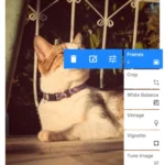Ảnh chụp màn hình giao diện chỉnh sửa ảnh trên Snapseed với tính năng chỉnh sửa không phá hủy, cho phép người dùng tùy chỉnh các lớp chỉnh sửa.