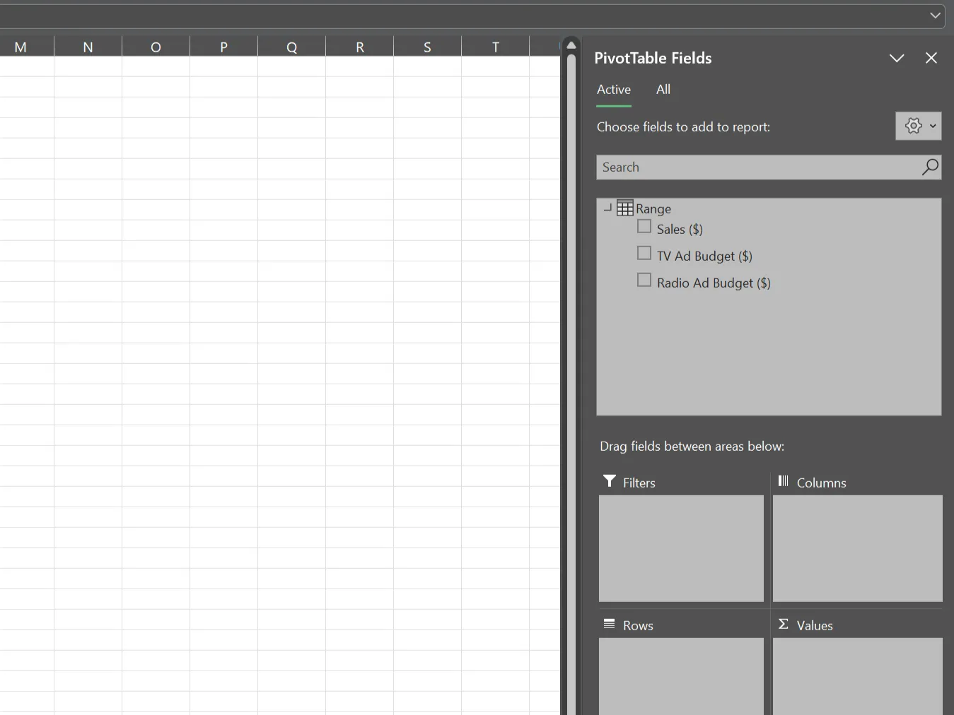 Bảng tùy chỉnh báo cáo PivotTable trong Excel hỗ trợ phân tích dữ liệu đa chiều