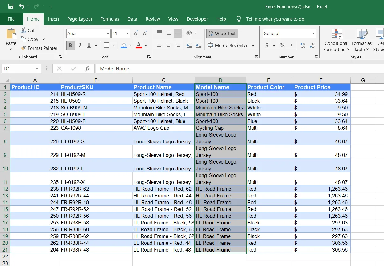 Bật tính năng xuống dòng văn bản (text wrap) trong Microsoft Excel để hiển thị nội dung tối ưu
