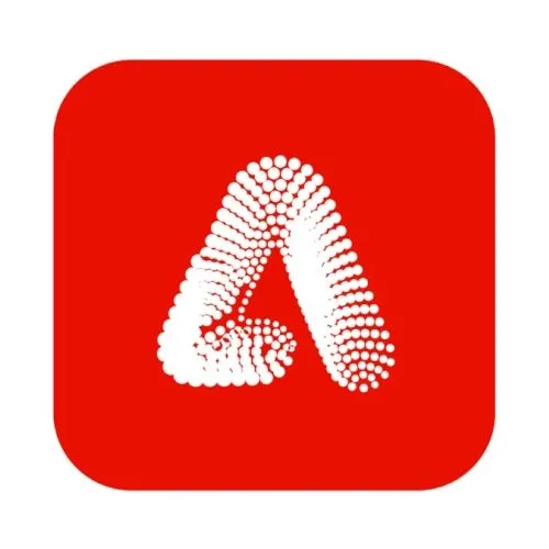 Biểu tượng và tên ứng dụng Adobe Firefly, công cụ AI tạo sinh của Adobe
