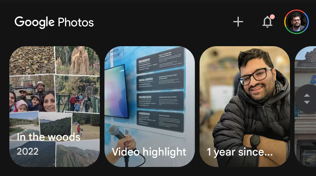 Các album đã chọn lọc trong Google Photos