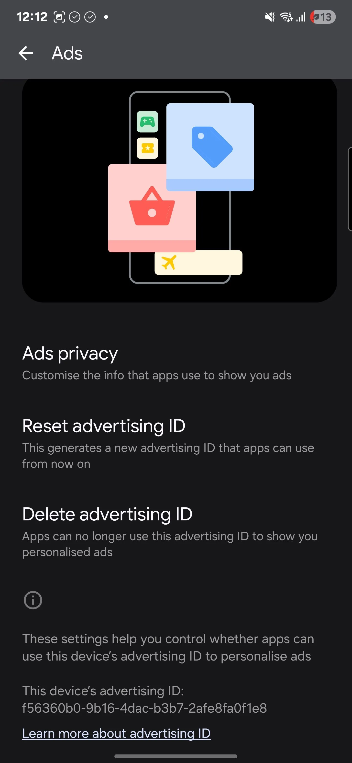 Các bước xóa ID quảng cáo Google để ngừng cá nhân hóa quảng cáo