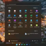 Các ứng dụng trong Start Menu của Windows 11