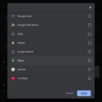 Các ứng dụng và nền tảng chính của Google nơi thu thập dữ liệu người dùng