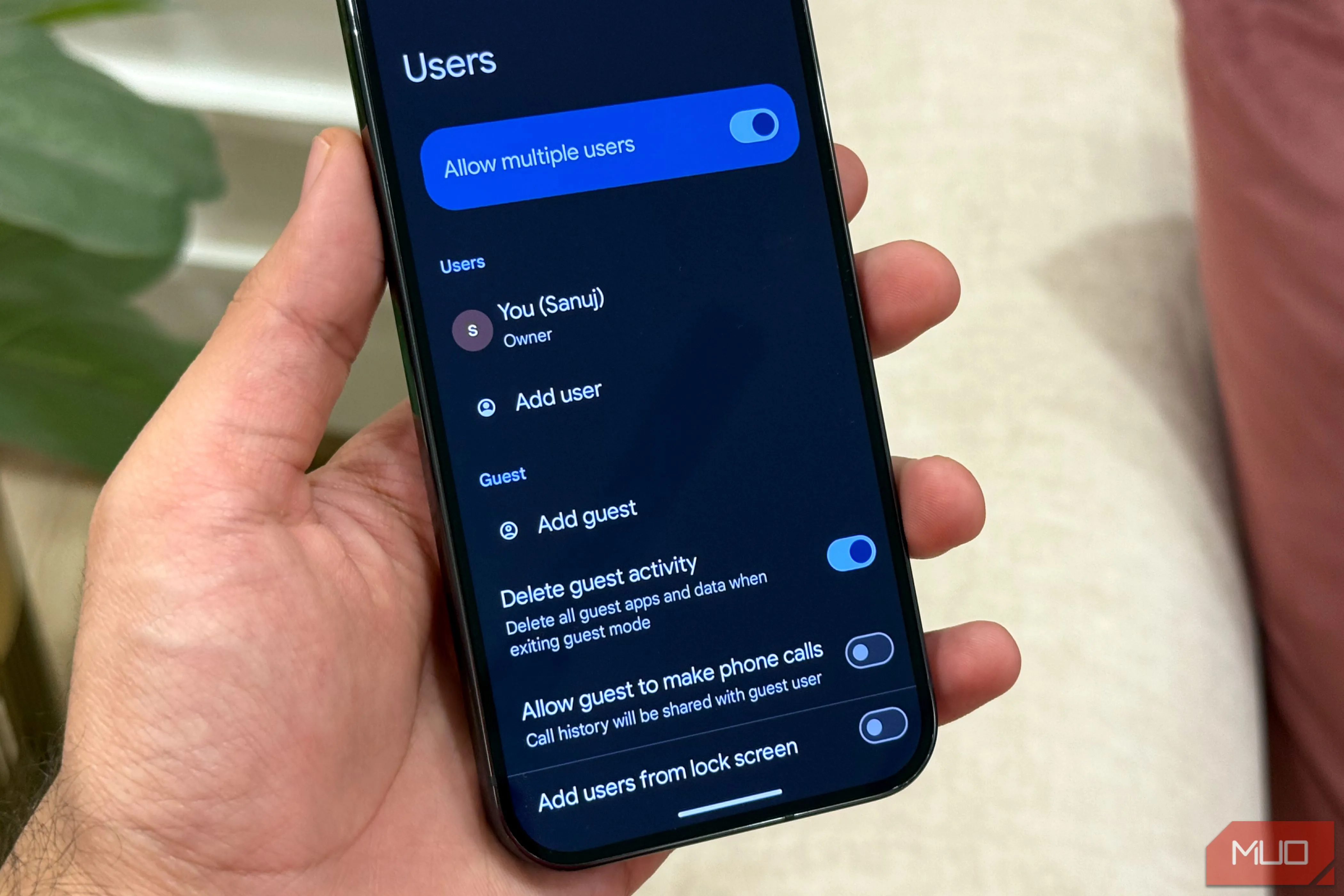 Cách thiết lập nhiều hồ sơ người dùng trên thiết bị Android