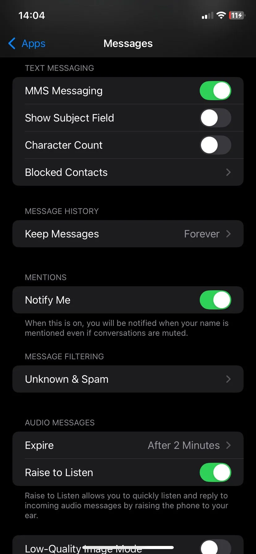 Cài đặt iMessage trên iPhone
