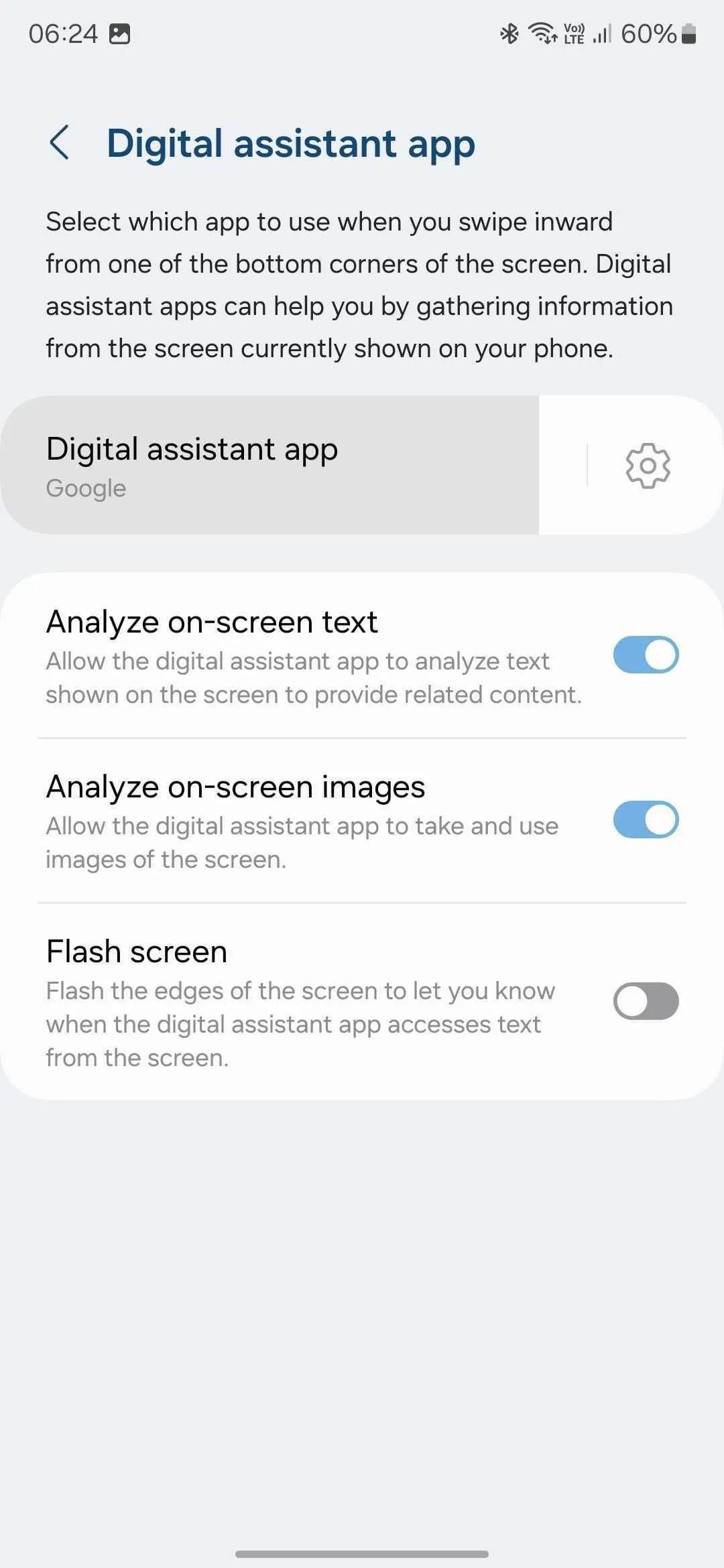 Cài đặt ứng dụng trợ lý kỹ thuật số mặc định trên Android, với tùy chọn ChatGPT