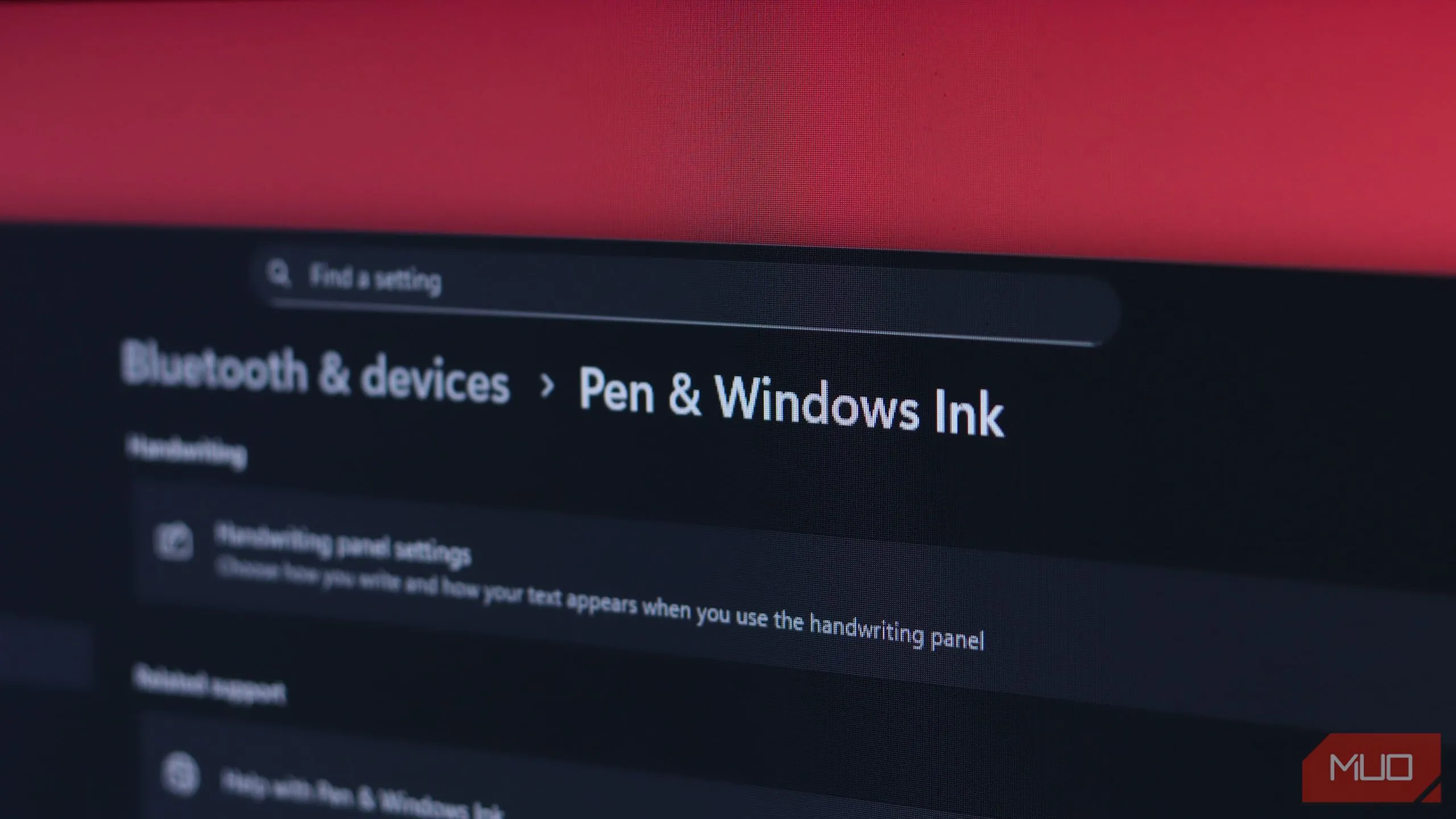 Cài đặt Windows Pen để quản lý tùy chọn bút cảm ứng và bàn phím cảm ứng