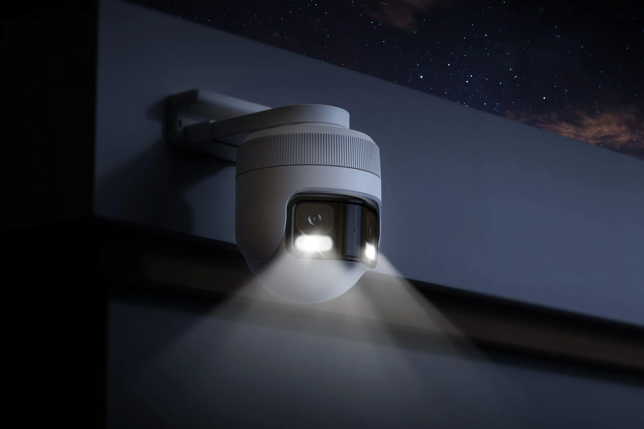 Camera an ninh IMILAB EC6 Panorama hoạt động ngoài trời vào ban đêm