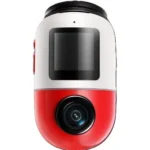 Camera hành trình 70mai Dash Cam 4K Omni với hai màu đỏ và trắng