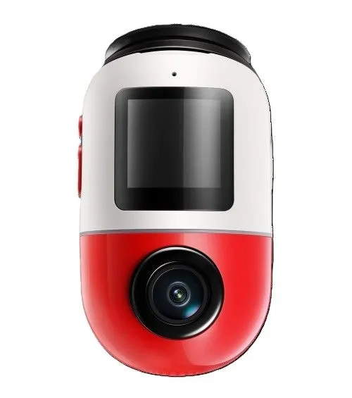Camera hành trình 70mai Dash Cam 4K Omni với hai màu đỏ và trắng