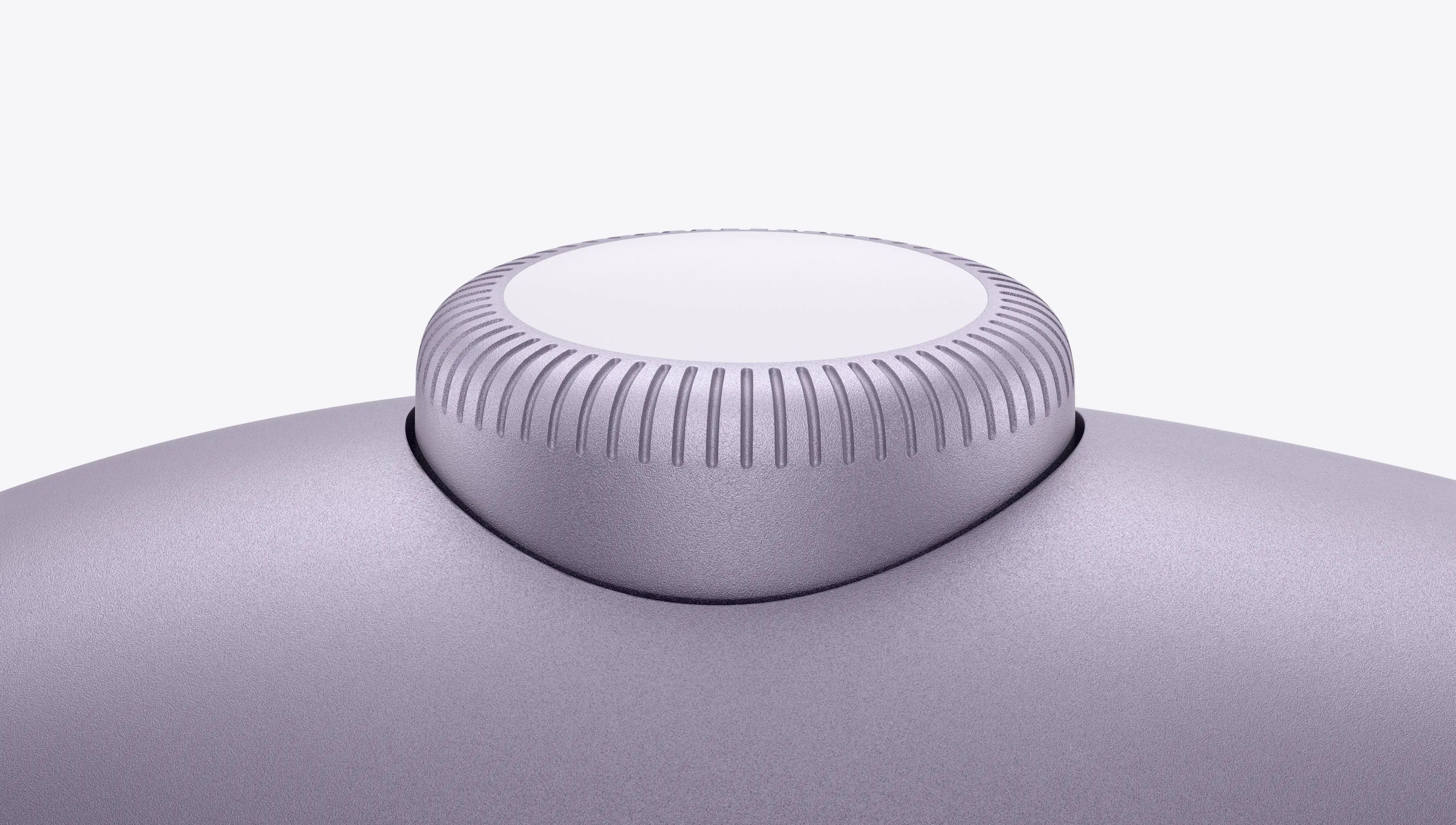 Cận cảnh núm xoay Digital Crown điều khiển âm lượng và chức năng trên AirPods Max
