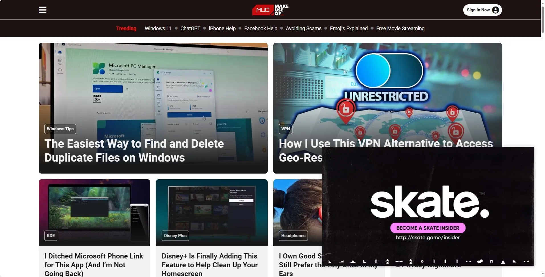 Chế độ Picture-in-Picture (PiP) trên Microsoft Edge giúp xem video nổi tiện lợi