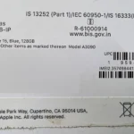 Chi tiết số IMEI iPhone trên nhãn dán vỏ hộp bán lẻ gốc