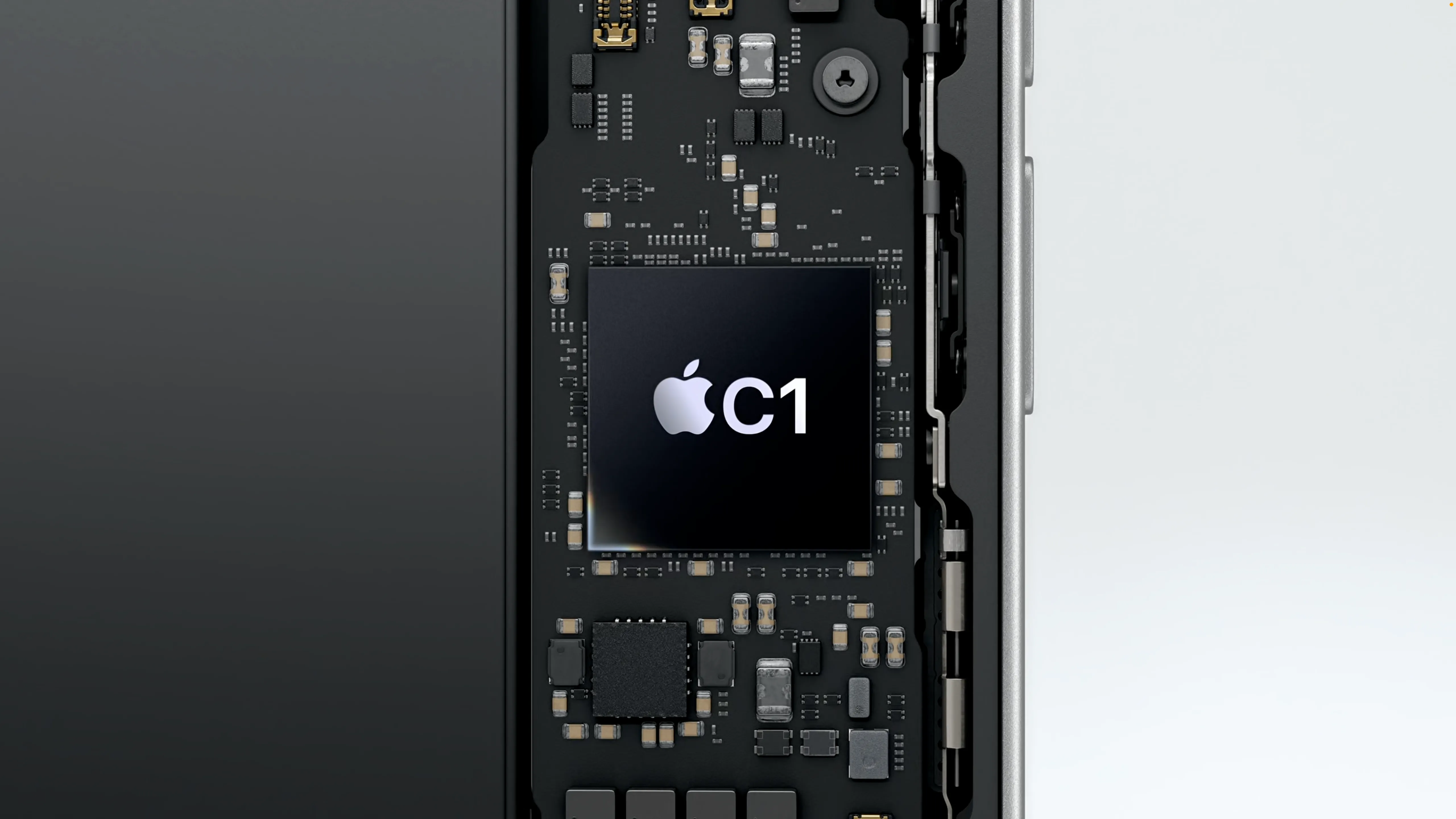 Chip C1 mới, modem tự phát triển đầu tiên của Apple trên iPhone 16e.