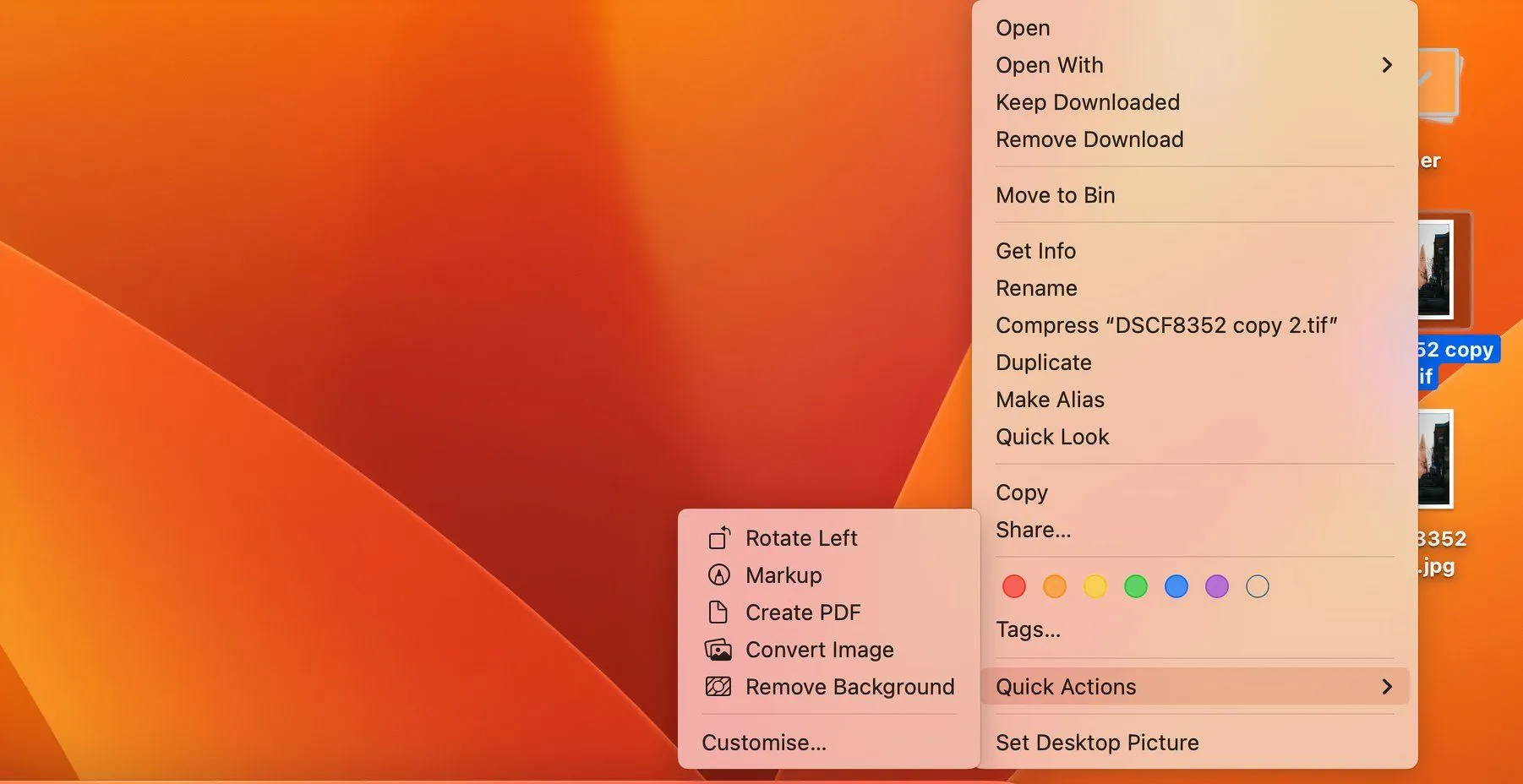 Chuyển đổi định dạng ảnh từ TIFF sang JPEG hoặc PNG trên macOS