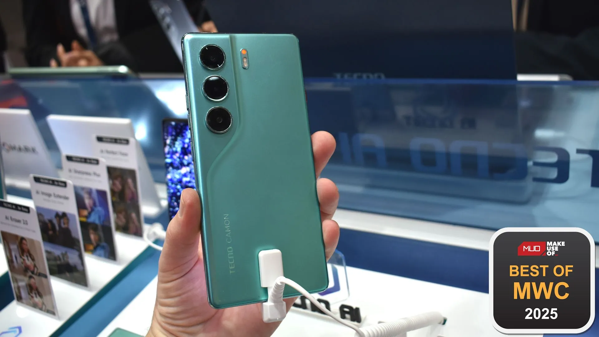 Điện thoại Tecno Camon 40 Pro 5G nhận giải thưởng tại MWC 2025, tôn vinh khả năng chụp ảnh xuất sắc của camera