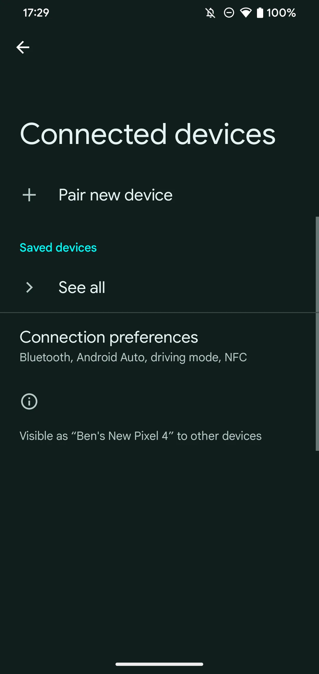Giao diện cài đặt Bluetooth trên điện thoại Android, hiển thị tùy chọn "Ghép nối thiết bị mới" để kết nối AirPods