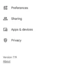 Giao diện cài đặt Google Photos hiển thị tùy chọn 'Hoàn tác sao lưu cho thiết bị này'