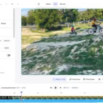 Giao diện chỉnh sửa video trực quan của Veed.io