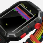 Giao diện chơi game trên màn hình đồng hồ thông minh Atari My Play Watch