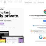 Giao diện cửa sổ pop-up cập nhật Safari giả mạo được mã độc FrigidStealer sử dụng để lừa người dùng Mac.