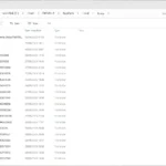 Giao diện File Explorer hiển thị các tệp trong thư mục Temp của người dùng trên Windows.