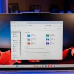 Giao diện File Explorer trên Windows 11 hiển thị các thư mục và tệp tin, minh họa khả năng quản lý tệp hiệu quả.