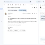 Giao diện Gmail với tính năng Gemini, hiển thị sự kiện lịch được tạo tự động từ email ở sidebar bên phải