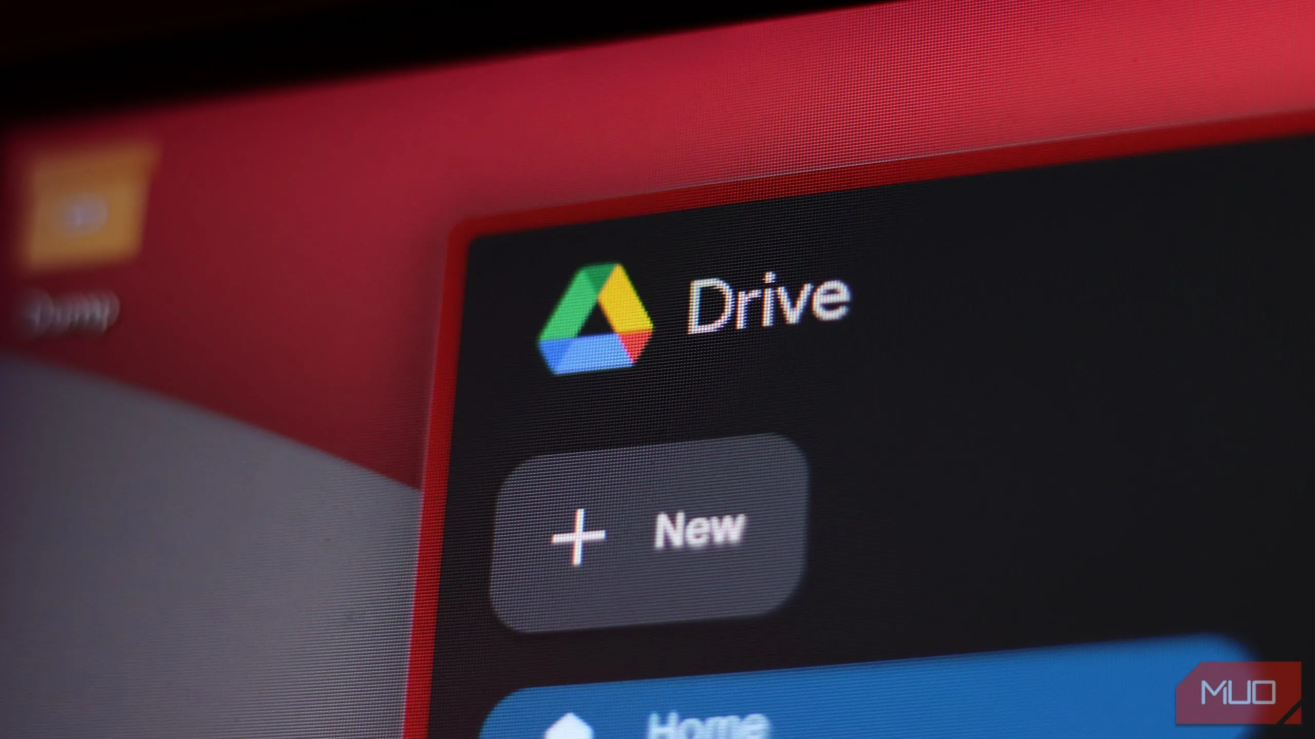 Giao diện Google Drive mở trên trình duyệt web