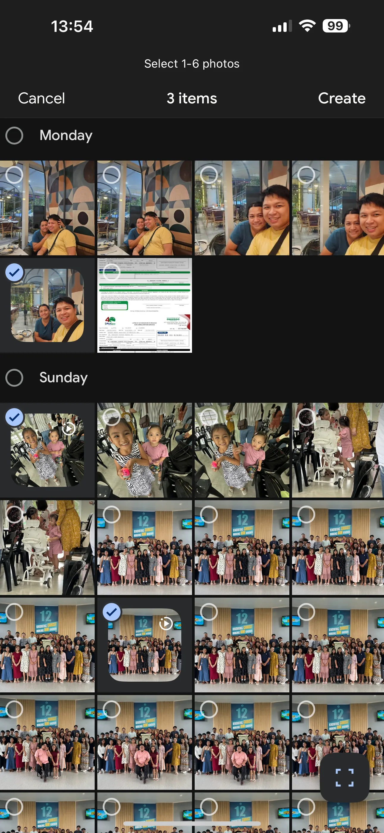 Giao diện quản lý ảnh trực quan trên Google Photos