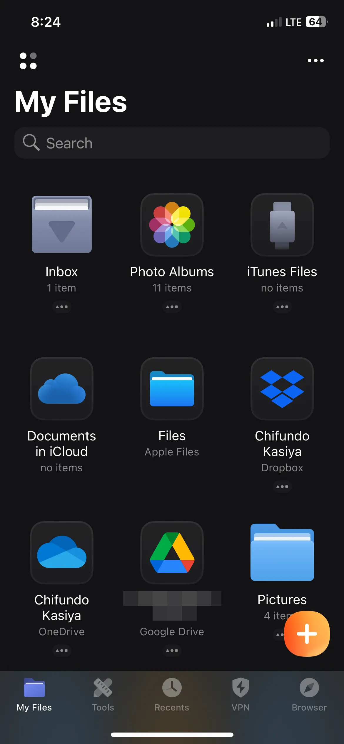 Giao diện so sánh ứng dụng Files và Documents trên iPhone