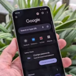 Giao diện trình duyệt Google Chrome trên điện thoại Android