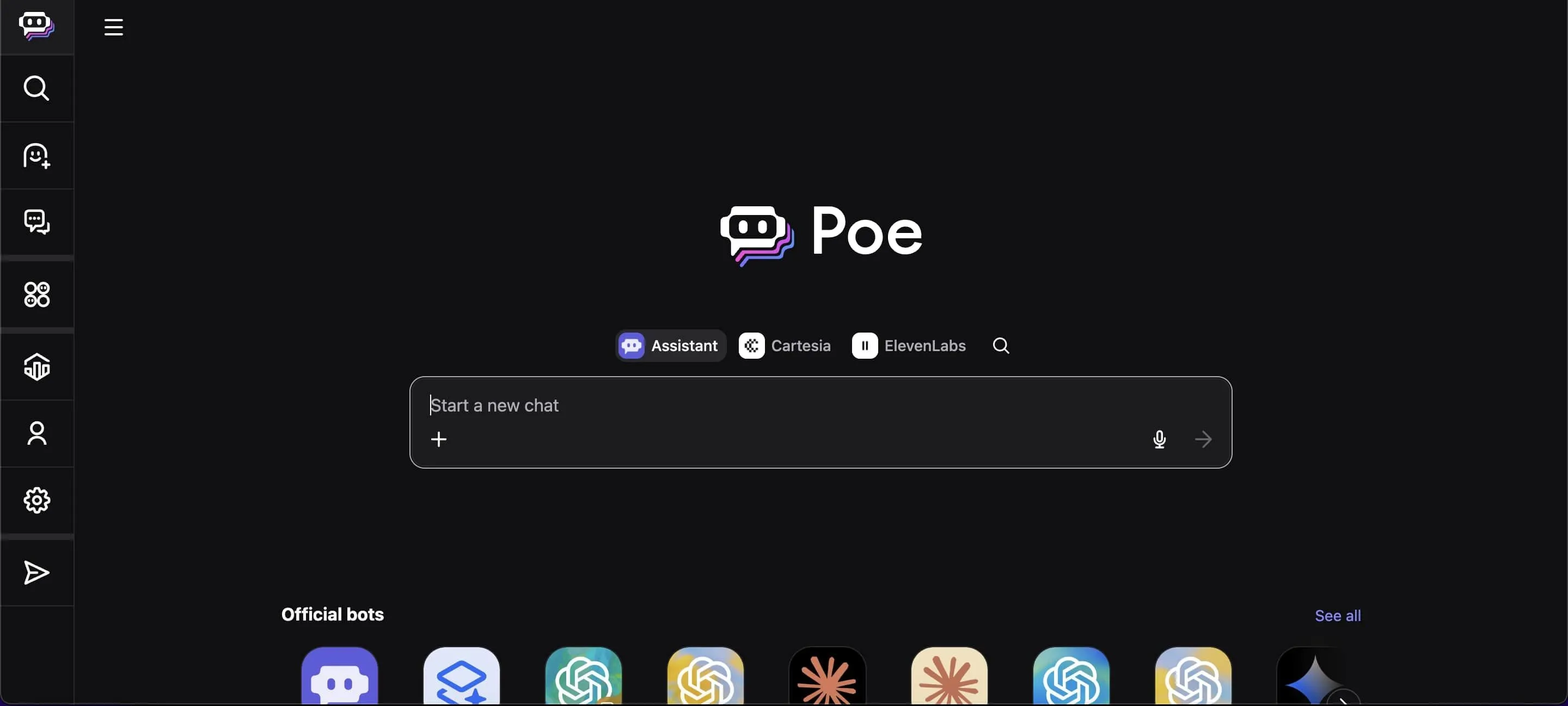 Giao diện trò chuyện Poe của Quora giúp truy cập nhiều mô hình AI