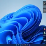 Giao diện ứng dụng Fences tổ chức desktop Windows 11 với các vùng hộp được gắn nhãn, giúp quản lý tệp tin và lối tắt hiệu quả.