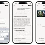 Giao diện ứng dụng Grok AI độc lập đang được sử dụng trên iPhone với các tương tác hỏi đáp