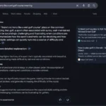 Google AI Overview giải thích tục ngữ giả định về sân golf ướt