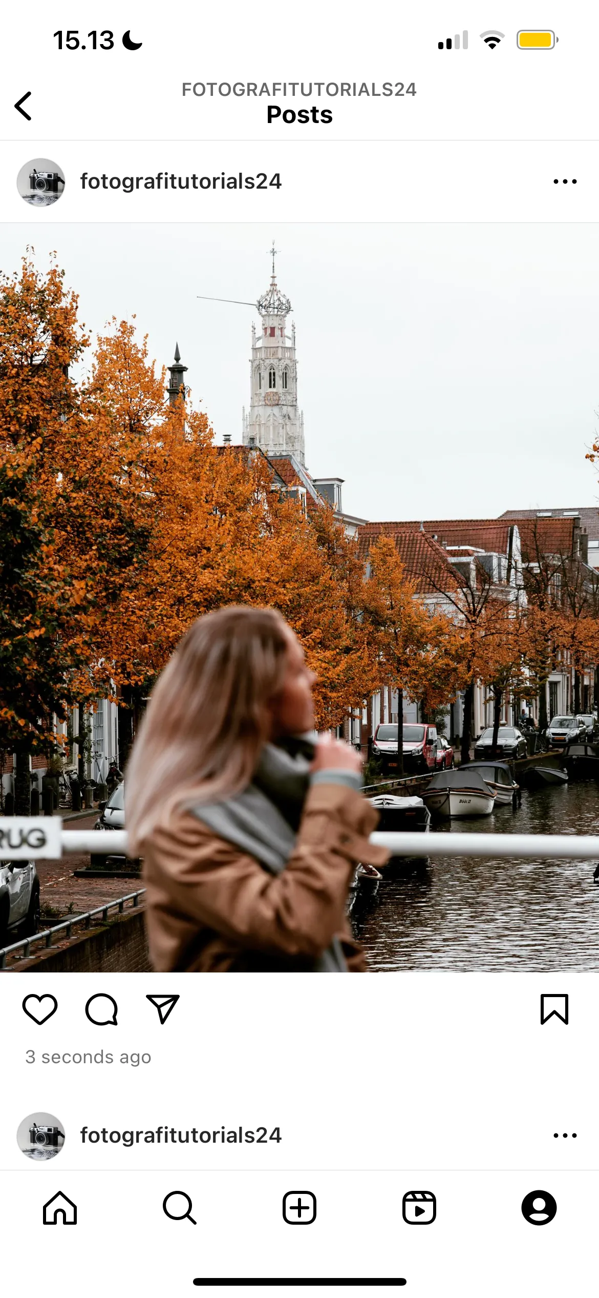 Hình ảnh được đăng trên Instagram với bộ lọc Ludwig, thể hiện tông màu ấm và độ tương phản sắc nét hơn.