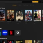 Hình ảnh giao diện Plex Discover tìm kiếm phim và chương trình TV