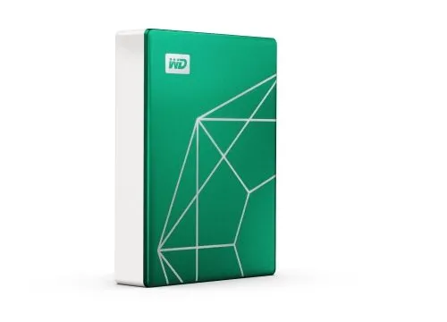 Hộp đựng ổ cứng di động WD My Passport Ultra 20th Anniversary Edition màu xanh ngọc