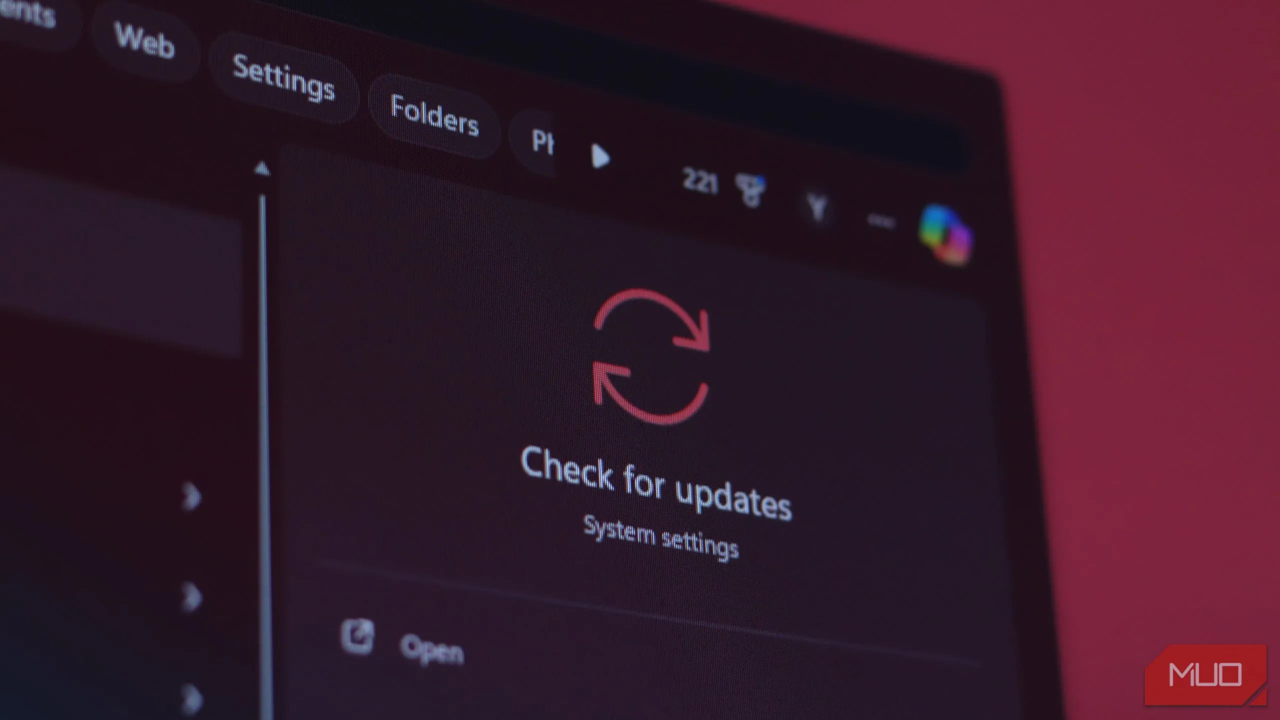 Hướng dẫn tìm kiếm Windows Update trong Start Menu để quản lý cập nhật hệ thống
