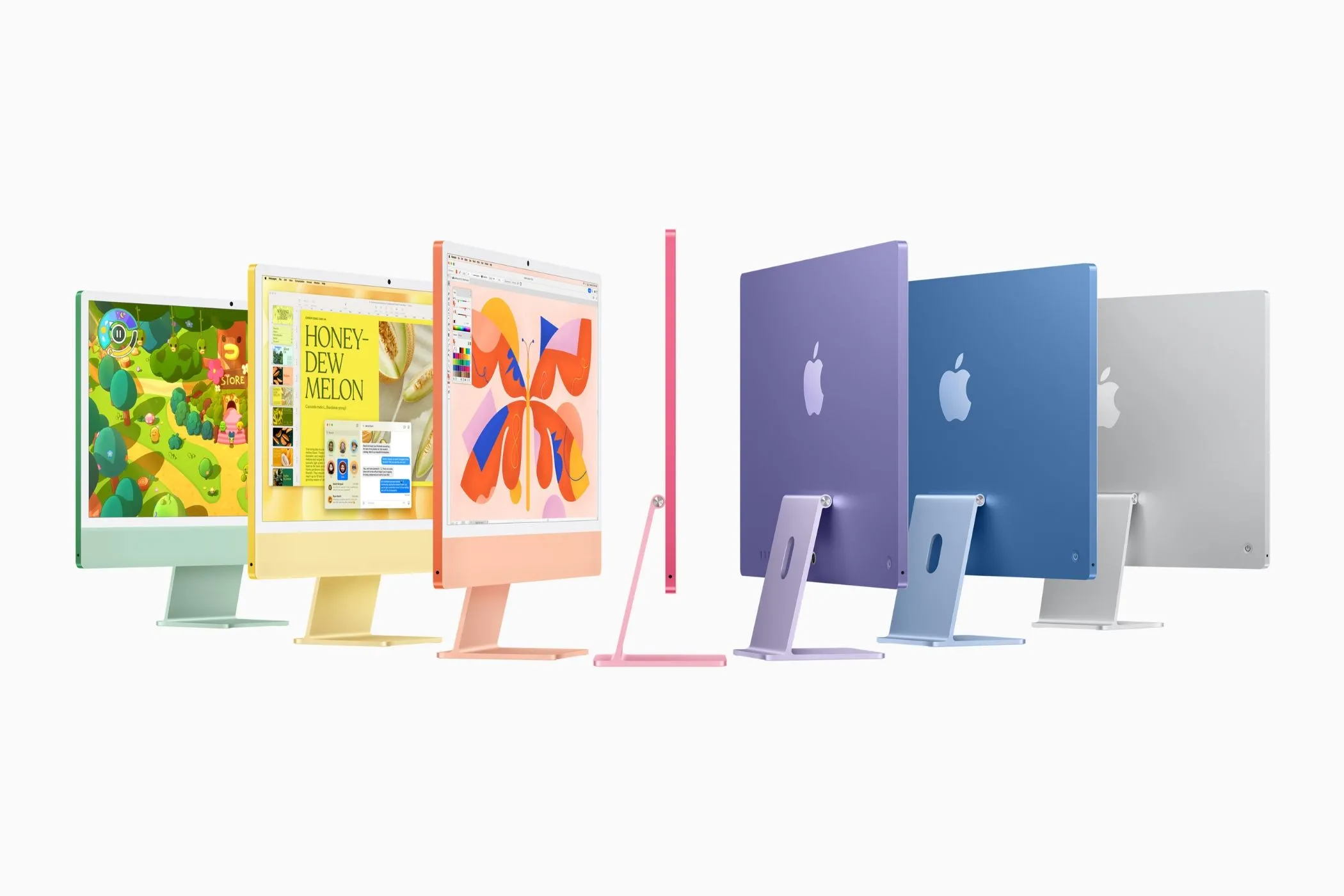 iMac M4 với đa dạng màu sắc