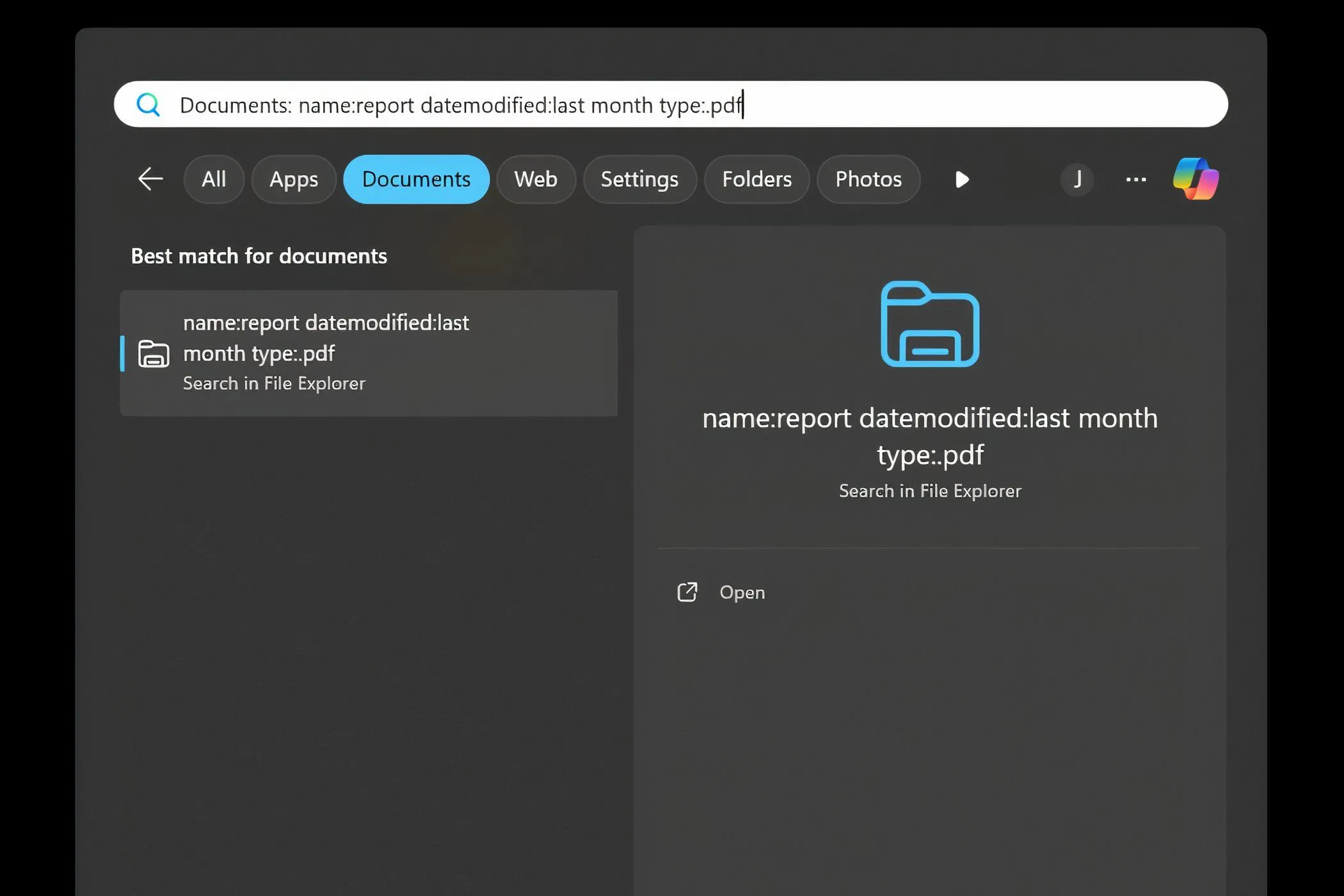 Kết hợp nhiều bộ lọc trong Windows Search để đạt độ chính xác cao nhất