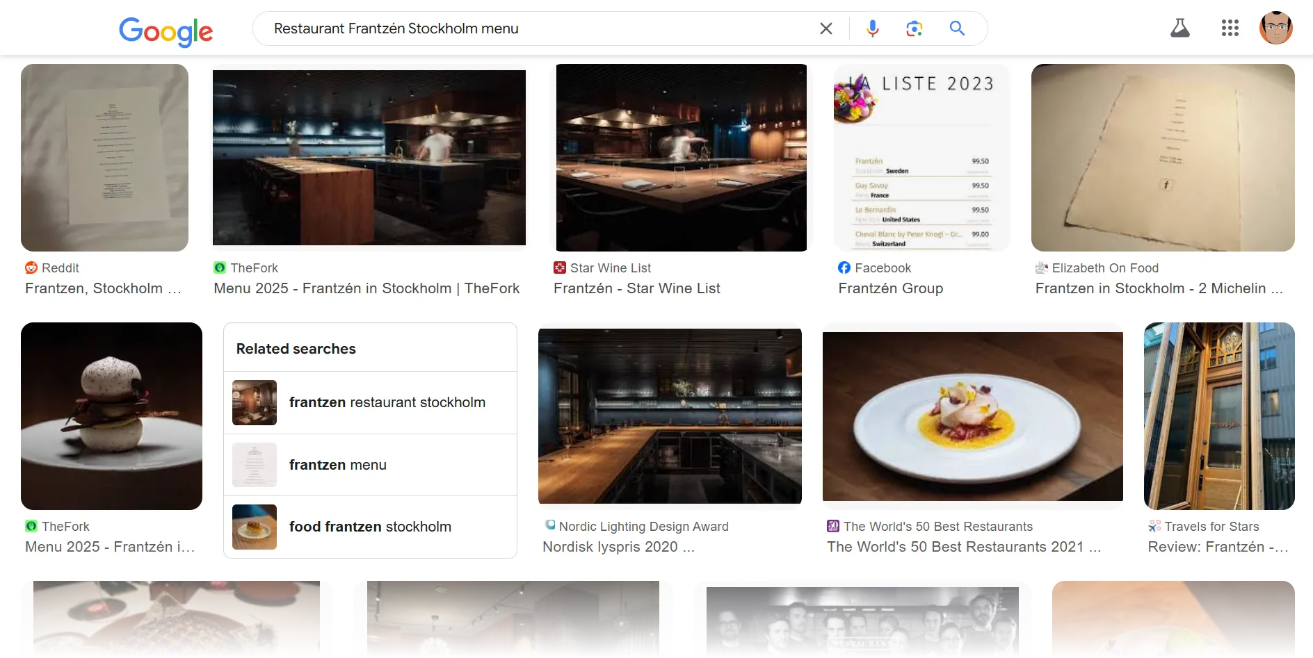 Khám phá các lựa chọn ẩm thực và món ăn địa phương bằng Google Hình ảnh
