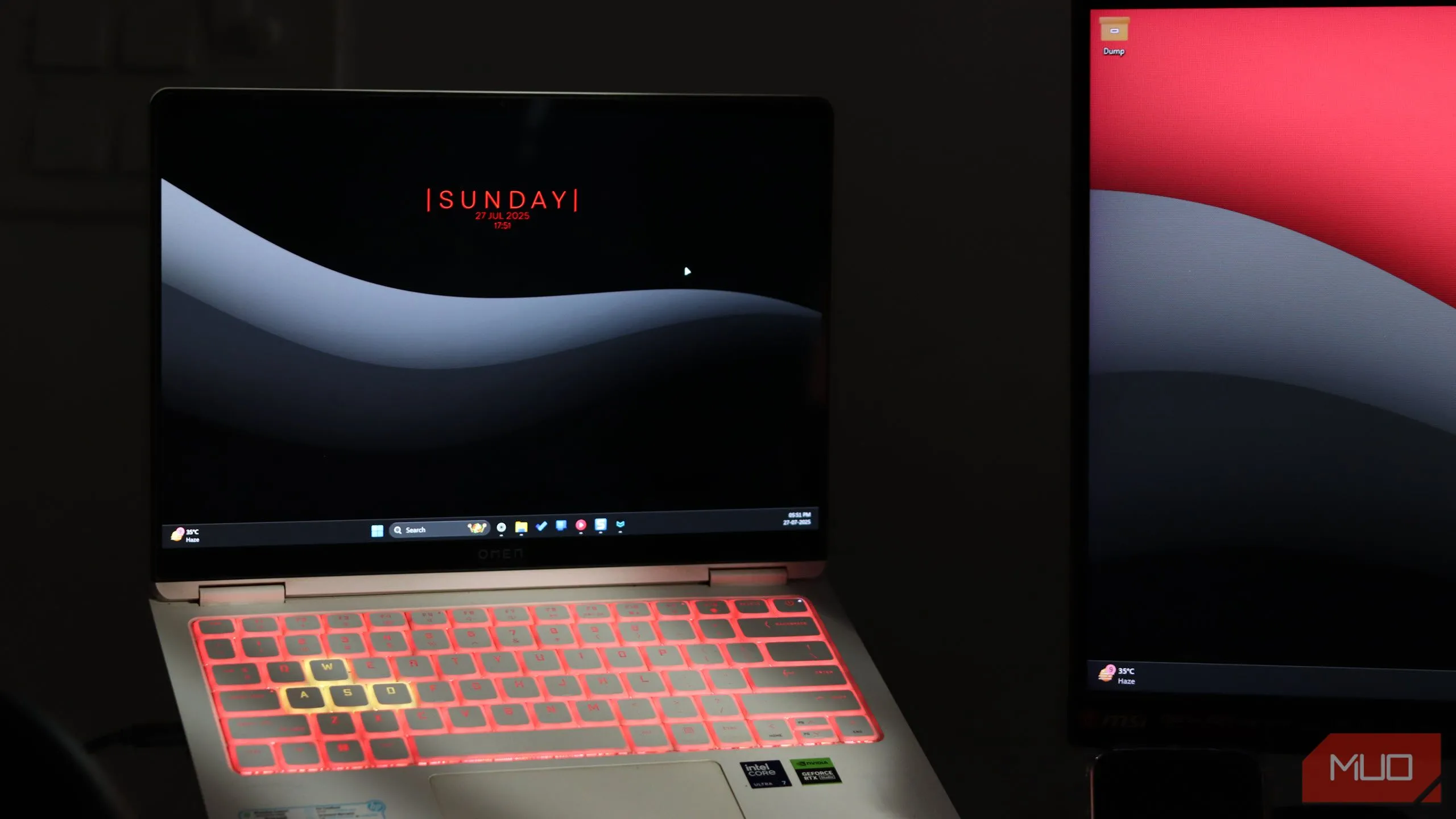 Laptop HP Omen Transcend 14 với màn hình OLED