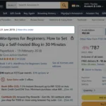 Lịch sử mua hàng Amazon trên trang Returns & Orders