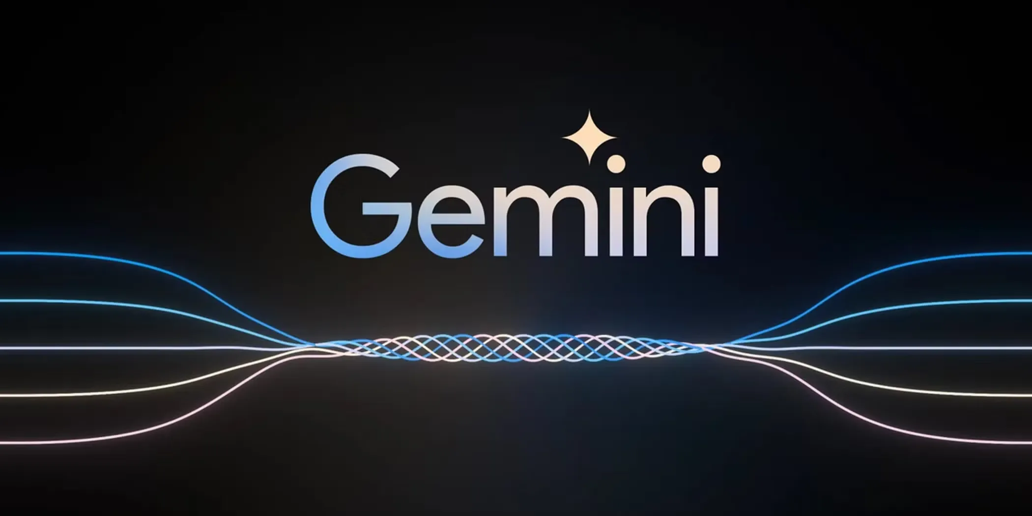 Logo Google Gemini với biểu tượng xoắn ốc hiện đại, đại diện cho công nghệ AI tiên tiến.