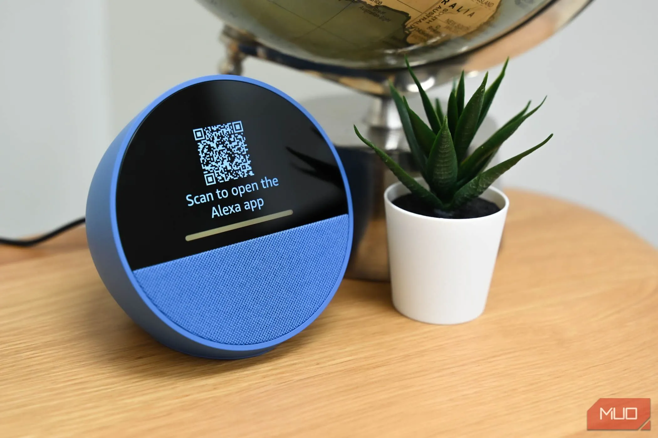 Mã QR để kết nối Amazon Echo Spot với ứng dụng Amazon Alexa