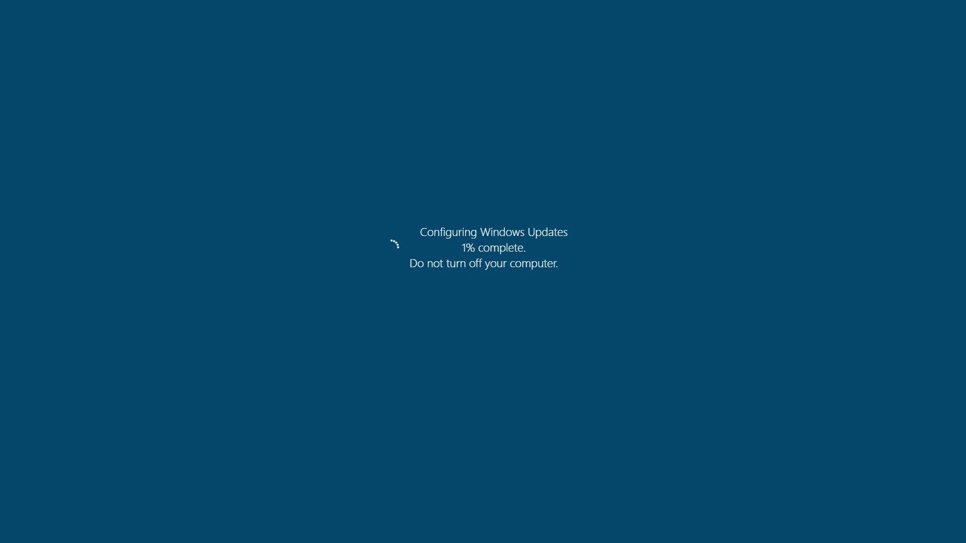 Màn hình cập nhật Windows giả vờ vô tận để chơi khăm đồng nghiệp